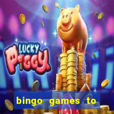 bingo games to play for free