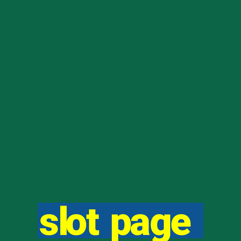 slot page