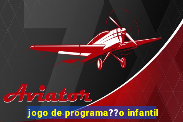 jogo de programa??o infantil