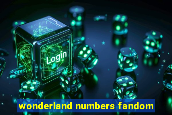 wonderland numbers fandom