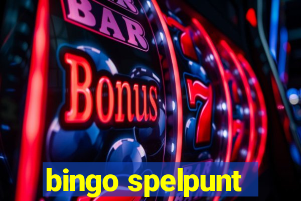 bingo spelpunt