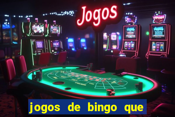 jogos de bingo que ganha dinheiro no pix