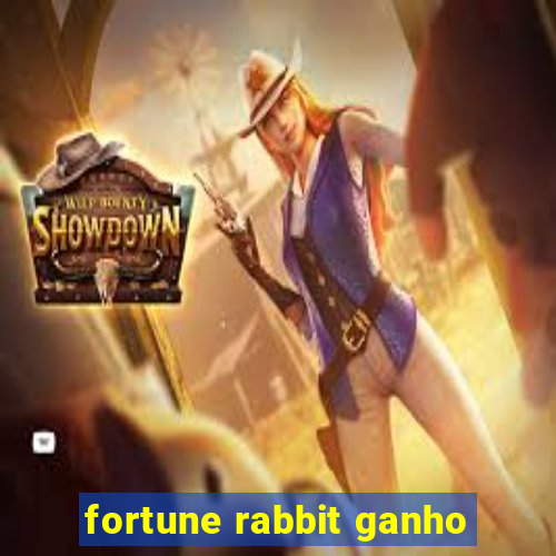 fortune rabbit ganho