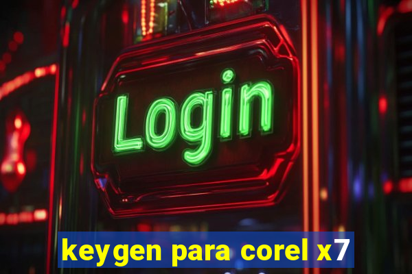 keygen para corel x7