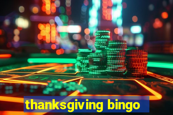 thanksgiving bingo