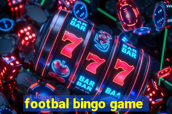 footbal bingo game