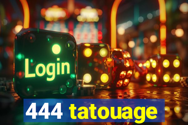 444 tatouage