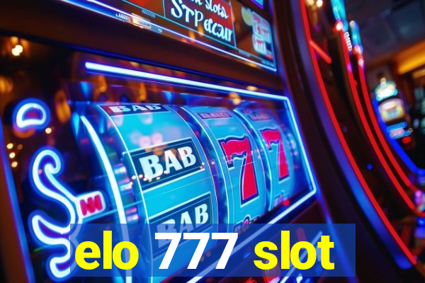 elo 777 slot