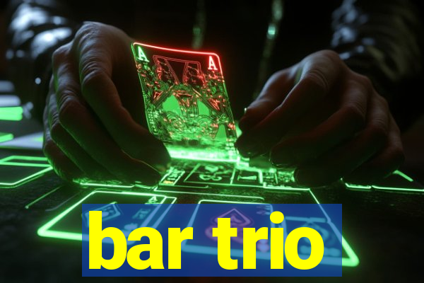 bar trio