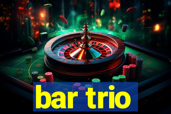 bar trio