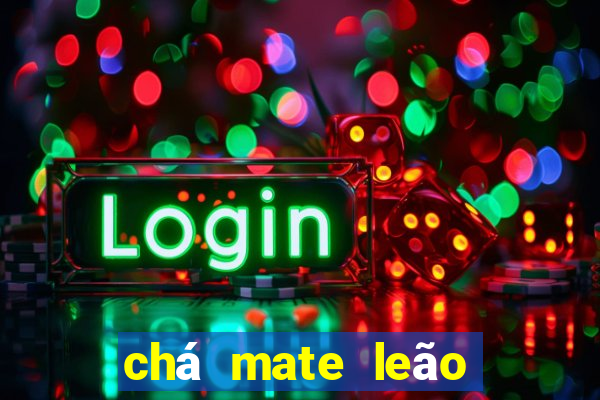 chá mate leão tem cafeína