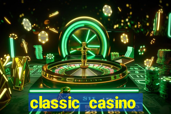 classic casino login page