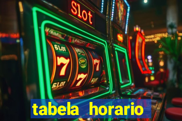 tabela horario pagante fortune tiger