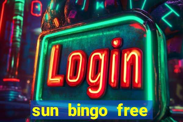 sun bingo free spins code