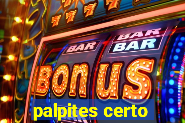 palpites certo