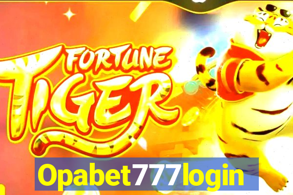 Opabet777login