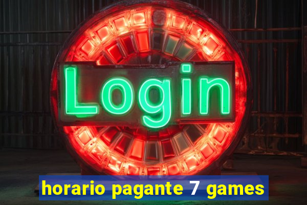 horario pagante 7 games