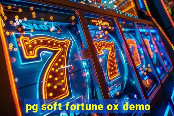 pg soft fortune ox demo