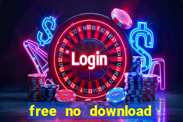 free no download slot machine games