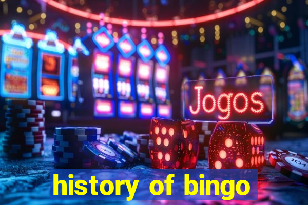 history of bingo