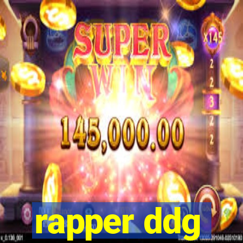 rapper ddg