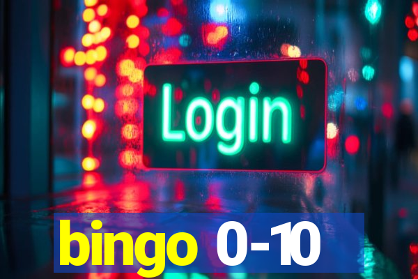 bingo 0-10