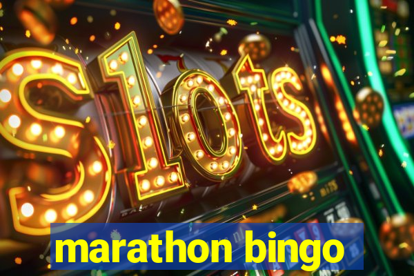 marathon bingo