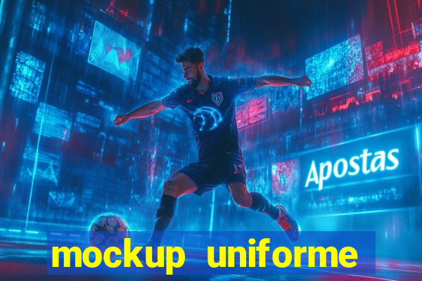 mockup uniforme futebol psd free