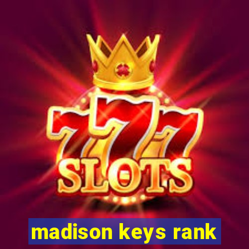 madison keys rank