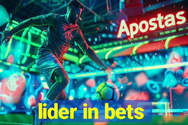 lider in bets