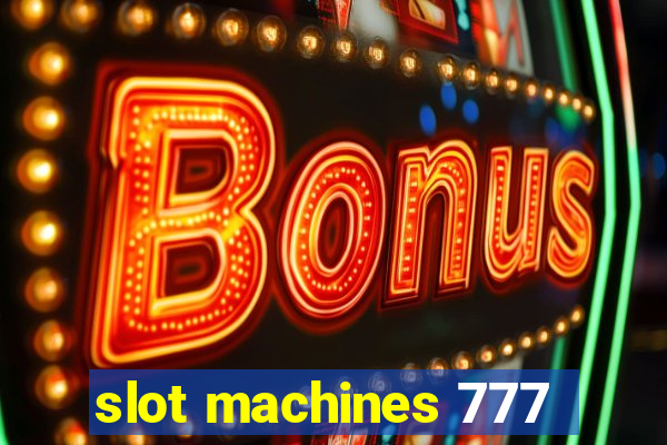 slot machines 777