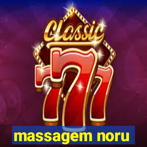 massagem noru