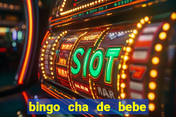 bingo cha de bebe cartelas para imprimir