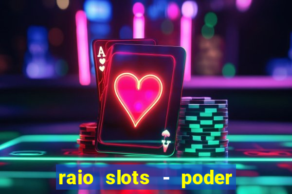 raio slots - poder de zéus