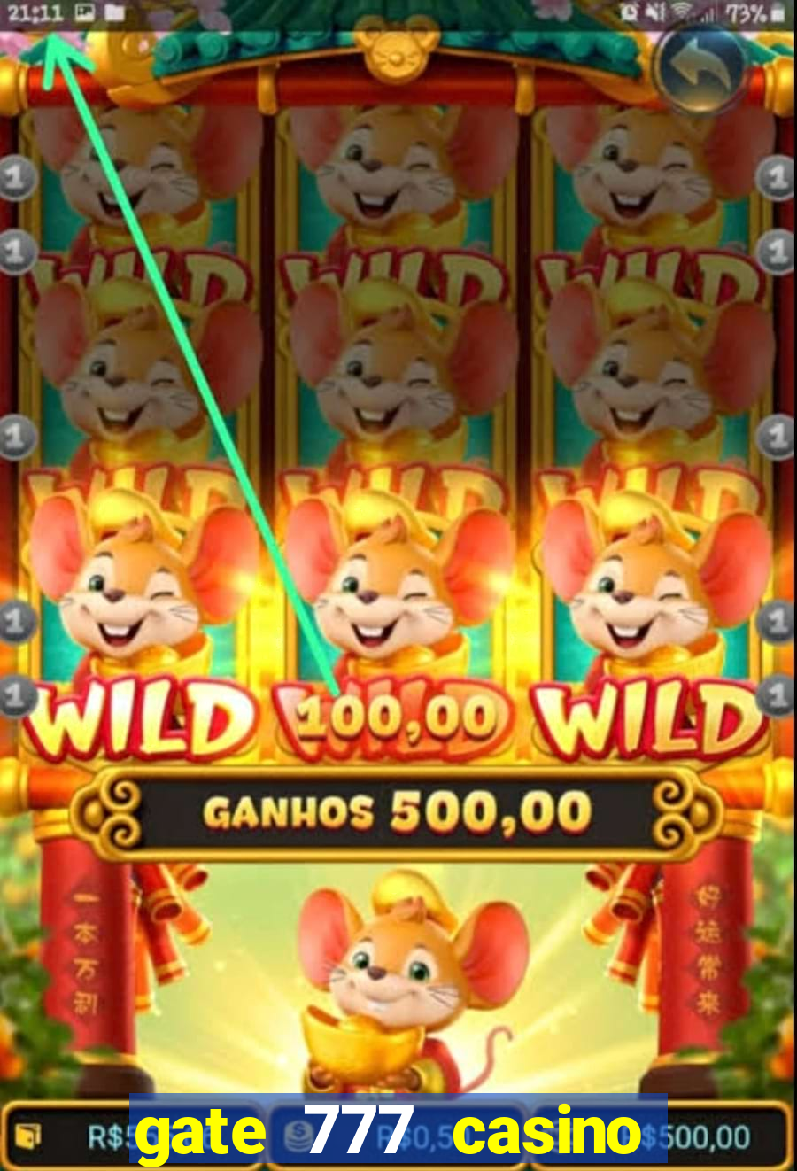 gate 777 casino bonus code