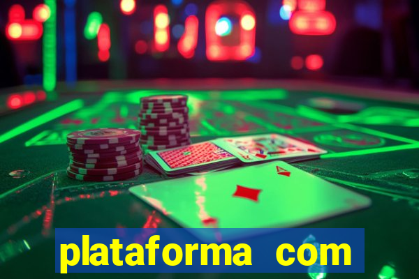 plataforma com deposito de 5 reais