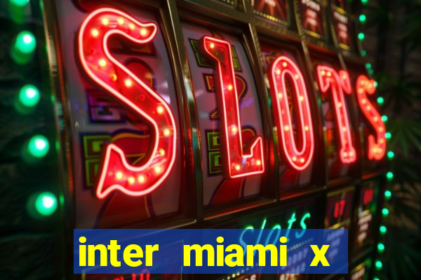 inter miami x chicago fire palpite