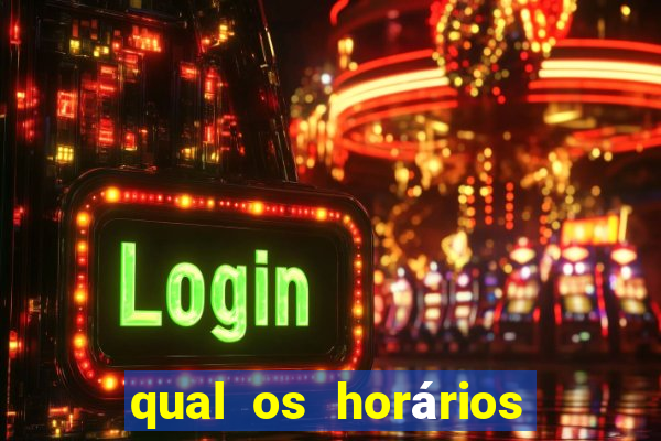 qual os horários que o fortune tiger paga