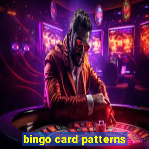 bingo card patterns