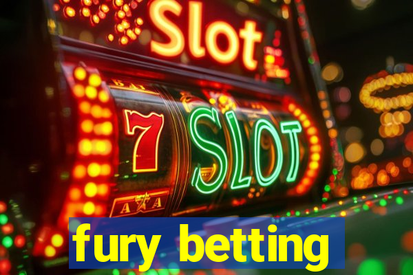 fury betting