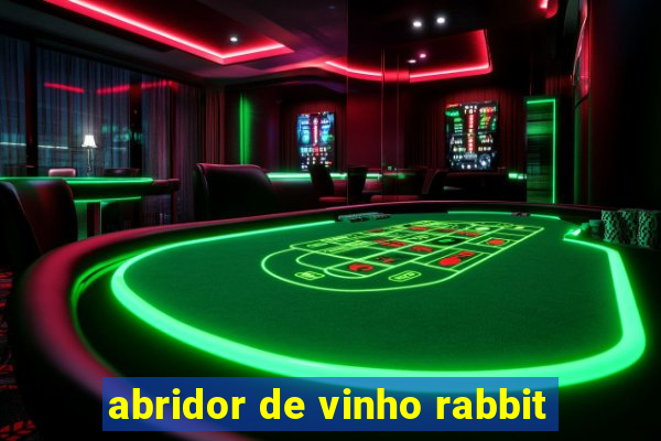 abridor de vinho rabbit