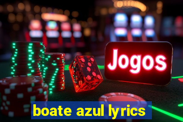 boate azul lyrics