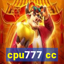 cpu777 cc