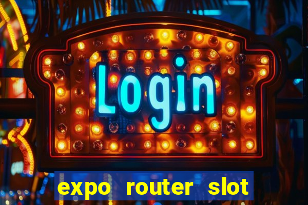 expo router slot vs stack