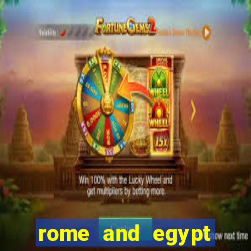 rome and egypt slot machine