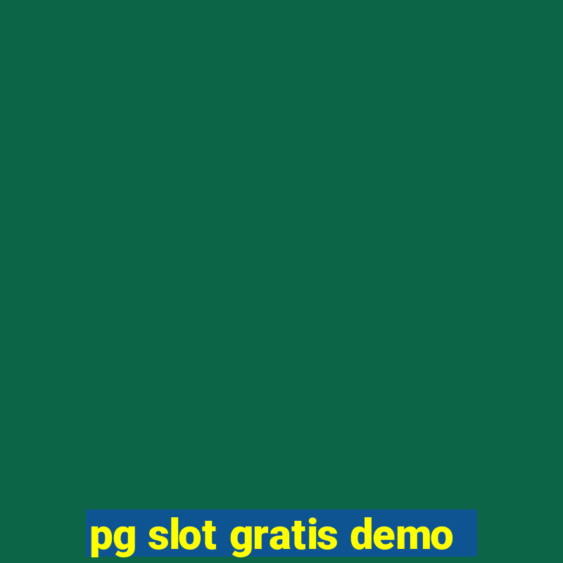 pg slot gratis demo