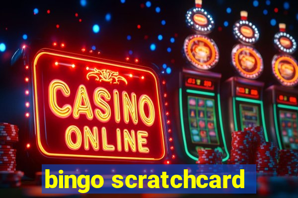 bingo scratchcard