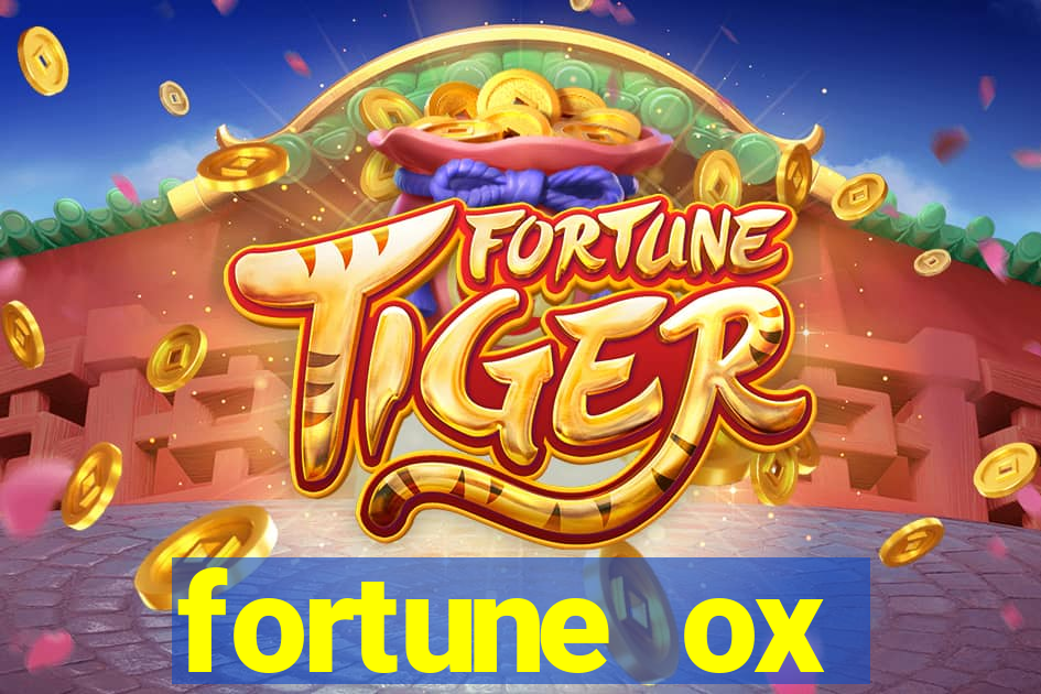 fortune ox horários pagantes