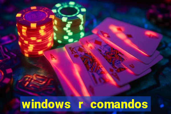 windows r comandos para limpar