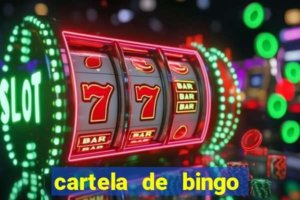 cartela de bingo para imprimir gratis